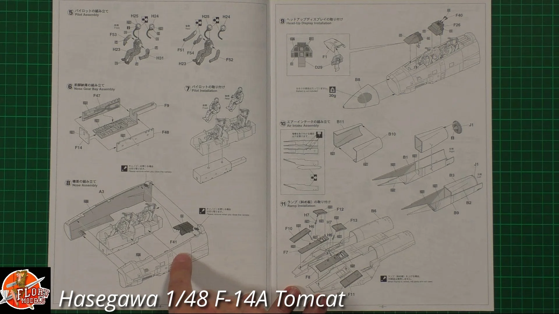 Hasegawa 1/48 F-14A Tomcat Review — Flory Models